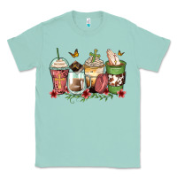 Seafoam faith coffee cups Classic Tee - Zillion Design Studio