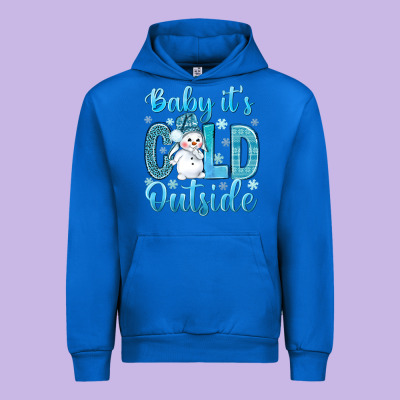Baby Its Cold Outside Urban Hoodie Designed By Nancycooperartshop