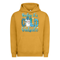 Pigment Peanut Butter baby its cold outside Urban Hoodie - NancyCooperArtShop