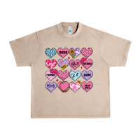 French Oak valentines candy hearts Urban Heavy Tee - MaliasSmallBusiness