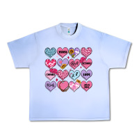 Grape Ice valentines candy hearts Urban Heavy Tee - MaliasSmallBusiness