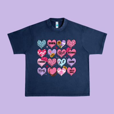 Urban Heavy Tee valentines candy hearts