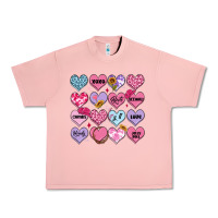Salmon valentines candy hearts Urban Heavy Tee - MaliasSmallBusiness