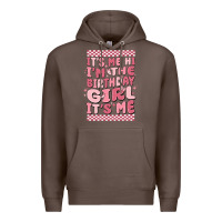 Coffee its me hi im the birthday girl its me Premium Hoodie - MaliasSmallBusiness