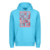 Ocean Blue its me hi im the birthday girl its me Premium Hoodie - MaliasSmallBusiness