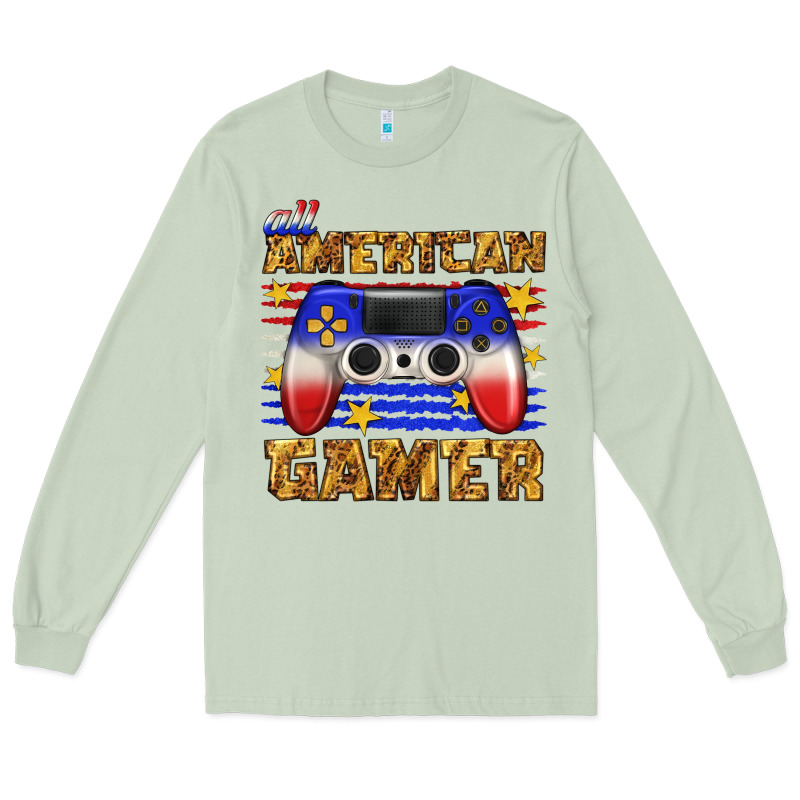 All American Gamer Long Sleeve Tee by texasbilliewilder | Teevron