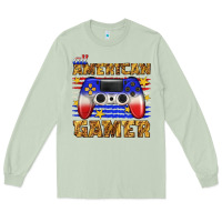 Matcha all american gamer Long Sleeve Tee - texasbilliewilder