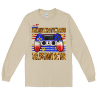 Mushroom all american gamer Long Sleeve Tee - texasbilliewilder