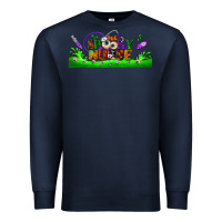 Navy one spooky nurse libbey glass Premium Sweatshirt - BundleAndBundleShop
