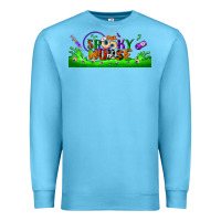 Ocean Blue one spooky nurse libbey glass Premium Sweatshirt - BundleAndBundleShop