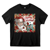 Black merry christmas y'all Heavy Core Tee - CowhideDigitalArt