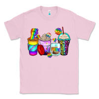 Bubblegum Pink pride coffee cups Classic Tee - Zillion Design Studio