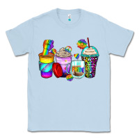 Dusty Blue pride coffee cups Classic Tee - Zillion Design Studio