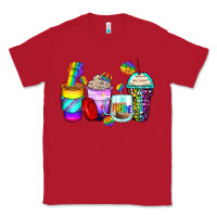 Red pride coffee cups Classic Tee - Zillion Design Studio