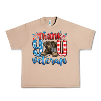 Burro thank you veteran Urban Heavy Tee - MaliasSmallBusiness
