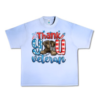 Grape Ice thank you veteran Urban Heavy Tee - MaliasSmallBusiness