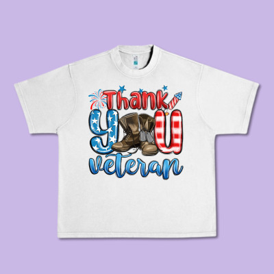 Urban Heavy Tee thank you veteran