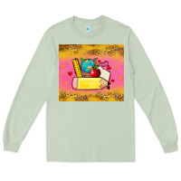 Matcha back to school custom name Long Sleeve Tee - Zillion Design Studio