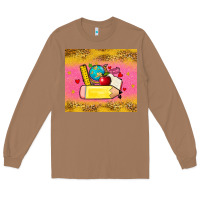 Toasted Coconut back to school custom name Long Sleeve Tee - Zillion Design Studio