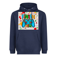 Navy finish him Heavyweight Hoodie - JahusDesignShop