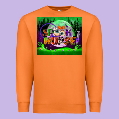 One Spooky Nurse Mouse Pad Premium Sweatshirt Designed By Bundleandbundleshop