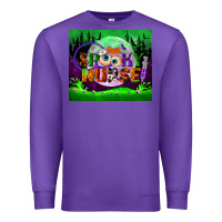 Purple one spooky nurse mouse pad Premium Sweatshirt - BundleAndBundleShop