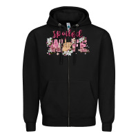 Black spoiled wife Zipper Hoodie - Zillion Design Studio