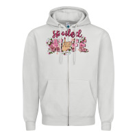 Dove Grey spoiled wife Zipper Hoodie - Zillion Design Studio