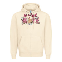 Sandshell spoiled wife Zipper Hoodie - Zillion Design Studio