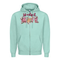 Seafoam spoiled wife Zipper Hoodie - Zillion Design Studio