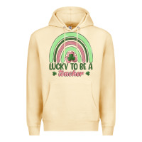 Pina Colada lucky to be a teacher Premium Hoodie - MaliasSmallBusiness