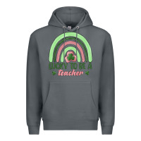 Rock lucky to be a teacher Premium Hoodie - MaliasSmallBusiness