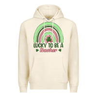 Tofu lucky to be a teacher Premium Hoodie - MaliasSmallBusiness