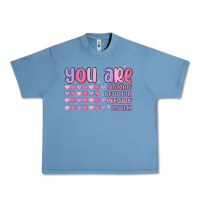 Pebble Blue you are valentine Urban Heavy Tee - MaliasSmallBusiness