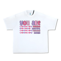 White you are valentine Urban Heavy Tee - MaliasSmallBusiness
