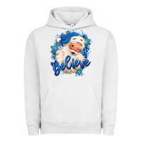 Pigment Lunar Rock believe winter christmas santa claus Urban Hoodie - MaliasSmallBusiness