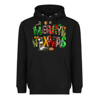 Black christmas texas western Heavyweight Hoodie - AdoDesignShop