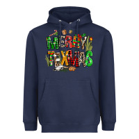 Navy christmas texas western Heavyweight Hoodie - AdoDesignShop