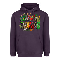 Plum christmas texas western Heavyweight Hoodie - AdoDesignShop