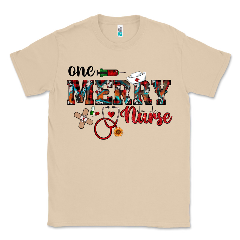 One Merry Nurse Western Classic Tee by RanaPortraitStore | Teevron