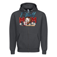 Smoke t ball mom Zipper Hoodie - Zillion Design Studio