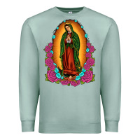 Seafoam our lady of guadalupe Premium Sweatshirt - JahusDesignShop