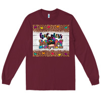 Burgundy hot mess mom Long Sleeve Tee - Zillion Design Studio