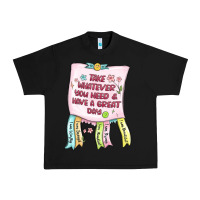 Black take whatever you need  have a great day Urban Heavy Tee - MaliasSmallBusiness