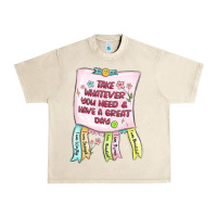 Sandshell take whatever you need  have a great day Urban Heavy Tee - MaliasSmallBusiness