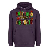 Plum christmas spirit activate Heavyweight Hoodie - AdoDesignShop