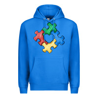 True Royal autism puzzle Premium Hoodie - MaliasSmallBusiness