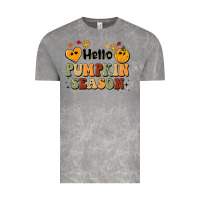 Cloud Rock hello pumpkin season Vintage Tee - BarkalooDesign