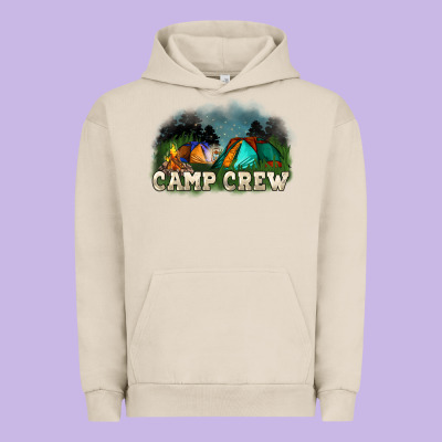 Camp Crew Urban Hoodie Designed By Nancycooperartshop