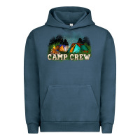 Pigment Midnight Navy camp crew Urban Hoodie - NancyCooperArtShop